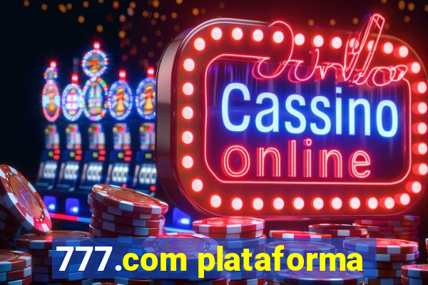 777.com plataforma