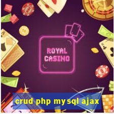 crud php mysql ajax