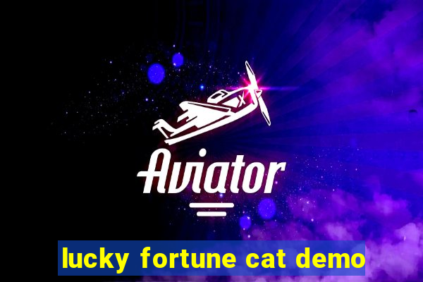 lucky fortune cat demo