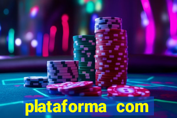 plataforma com porcentagem de ganhos