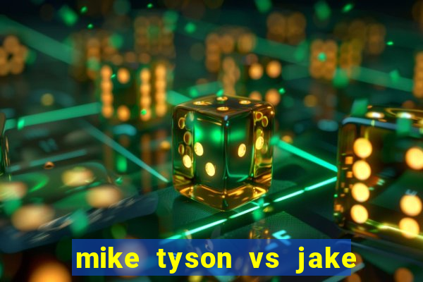 mike tyson vs jake paul assistir online