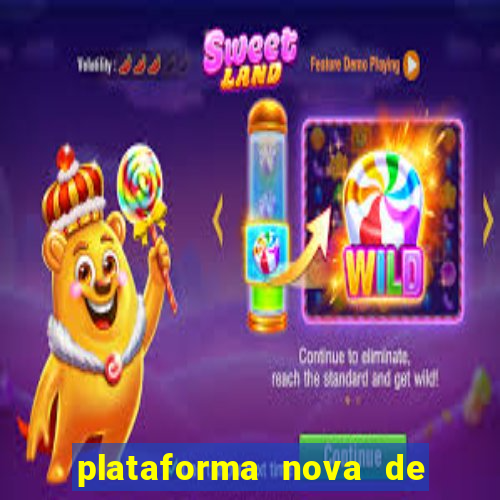 plataforma nova de jogos online