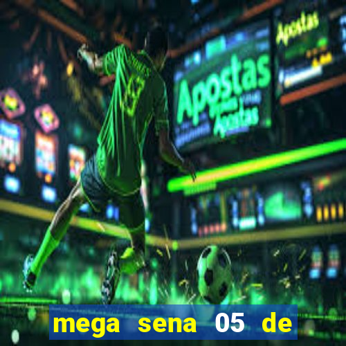 mega sena 05 de julho de 1988