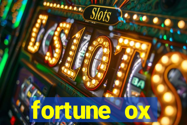 fortune ox horários pagantes