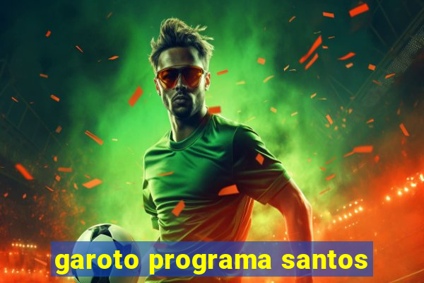 garoto programa santos