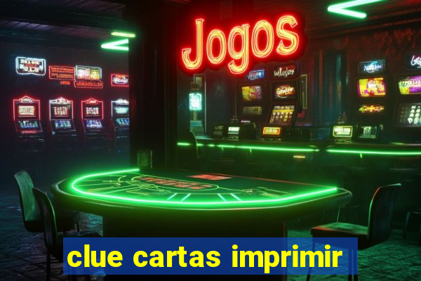 clue cartas imprimir