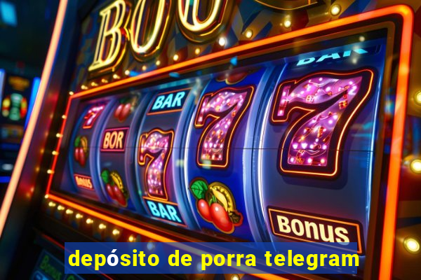 depósito de porra telegram