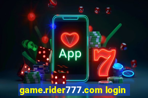 game.rider777.com login