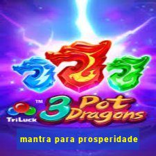 mantra para prosperidade