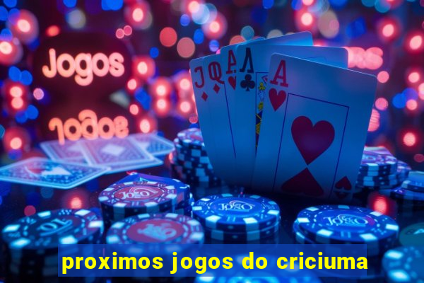 proximos jogos do criciuma